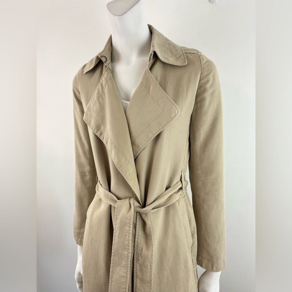 ARITZIA BABATON Maximo Trench coat Beige * Size XXS * - Picture 5 of 8